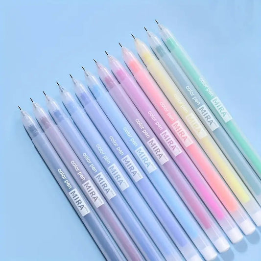 Colored Gel Pens (12 Piece Set)