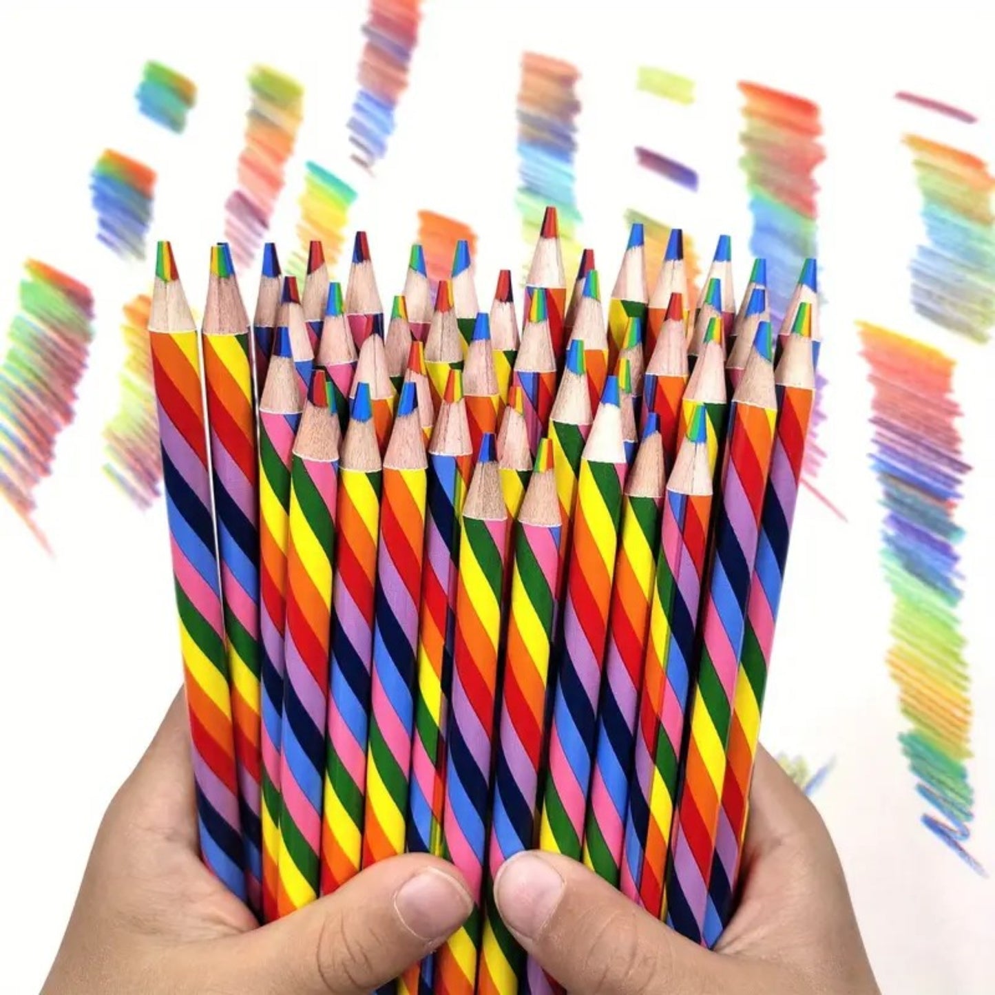 Rainbow pencil