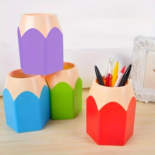 Pencil Shaped Pen Holder Set (5 Pieces)