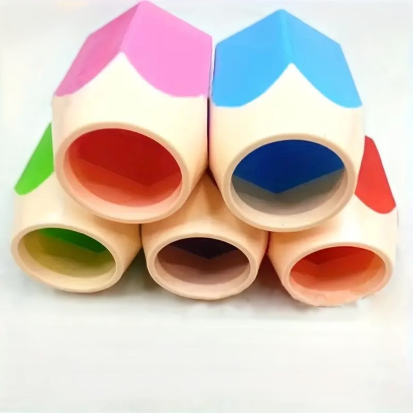 Pencil Shaped Pen Holder Set (5 Pieces)